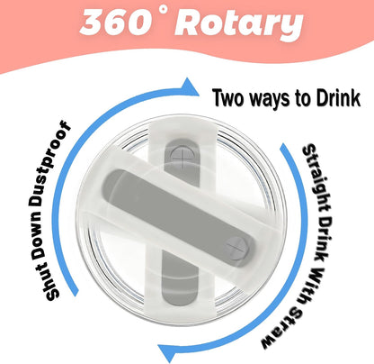 40 oz Tumbler Lid Replacement Compatible with Stanley Cup
