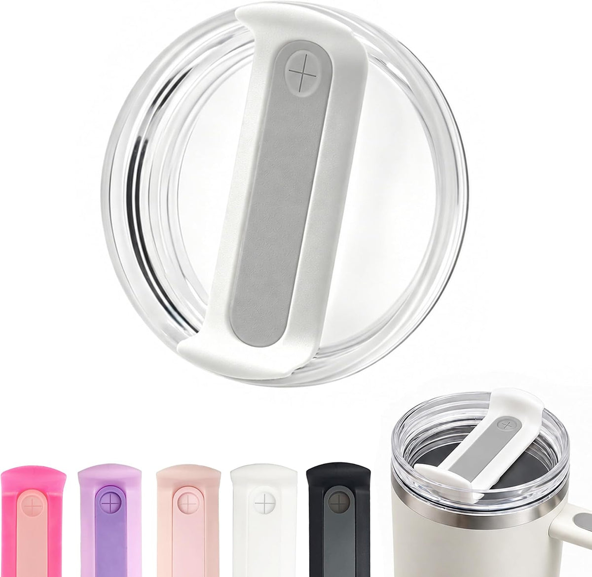 40 oz Tumbler Lid Replacement Compatible with Stanley Cup