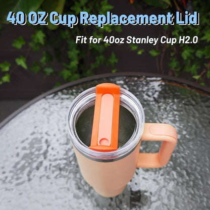 40 oz Tumbler Lid Replacement Compatible with Stanley Cup