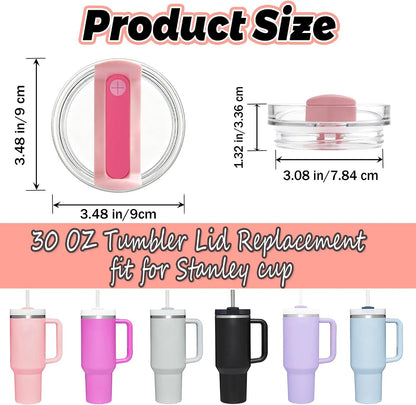 40 oz Tumbler Lid Replacement Compatible with Stanley Cup