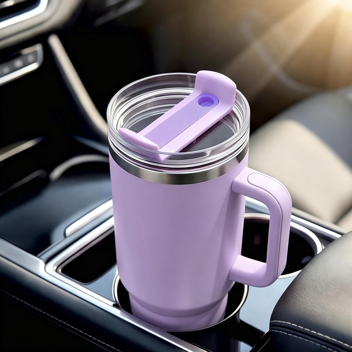 40 oz Tumbler Lid Replacement Compatible with Stanley Cup