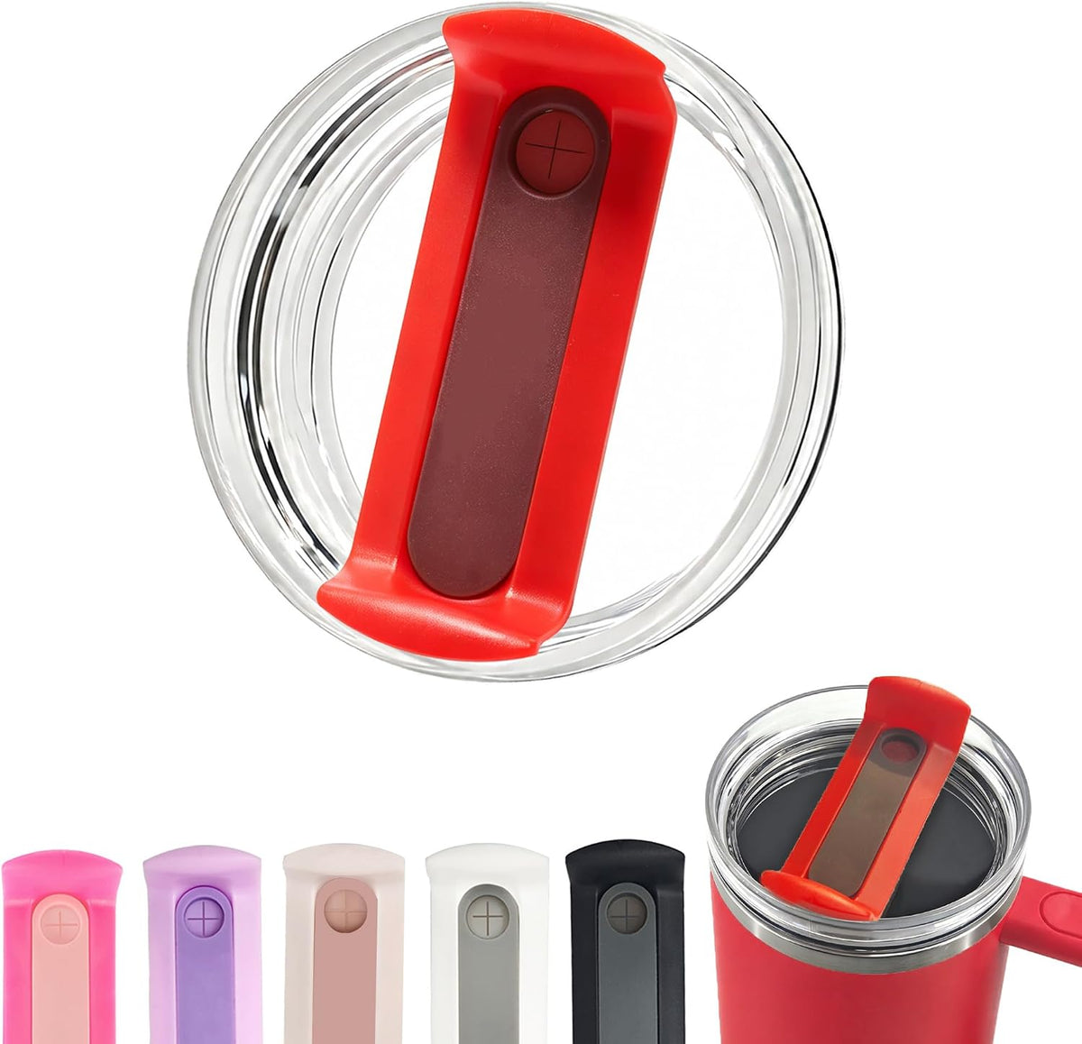 40 oz Tumbler Lid Replacement Compatible with Stanley Cup
