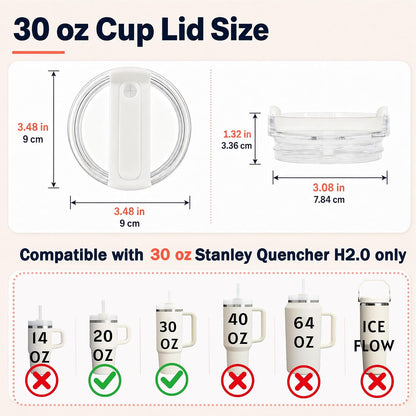 40 oz Tumbler Lid Replacement Compatible with Stanley Cup