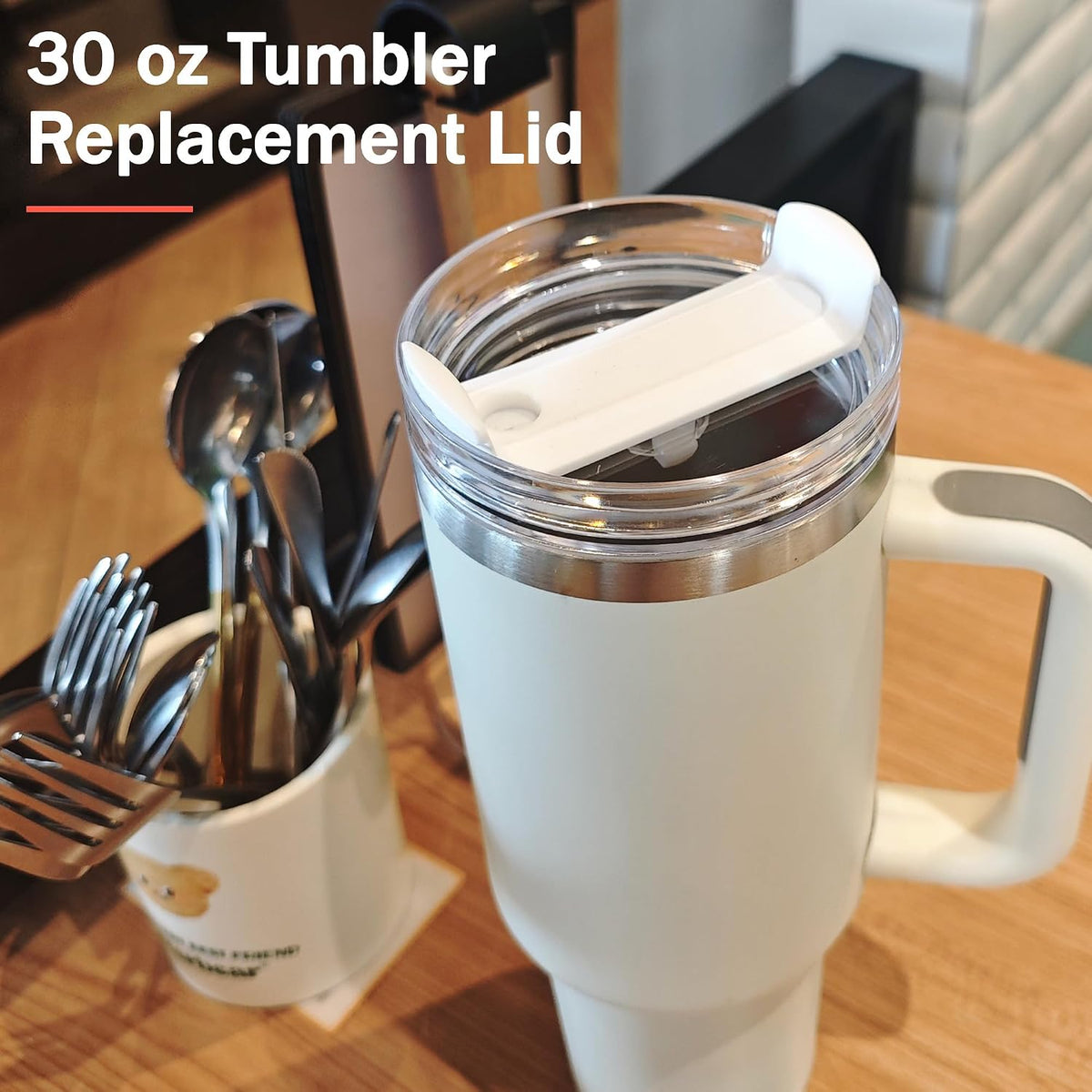 40 oz Tumbler Lid Replacement Compatible with Stanley Cup