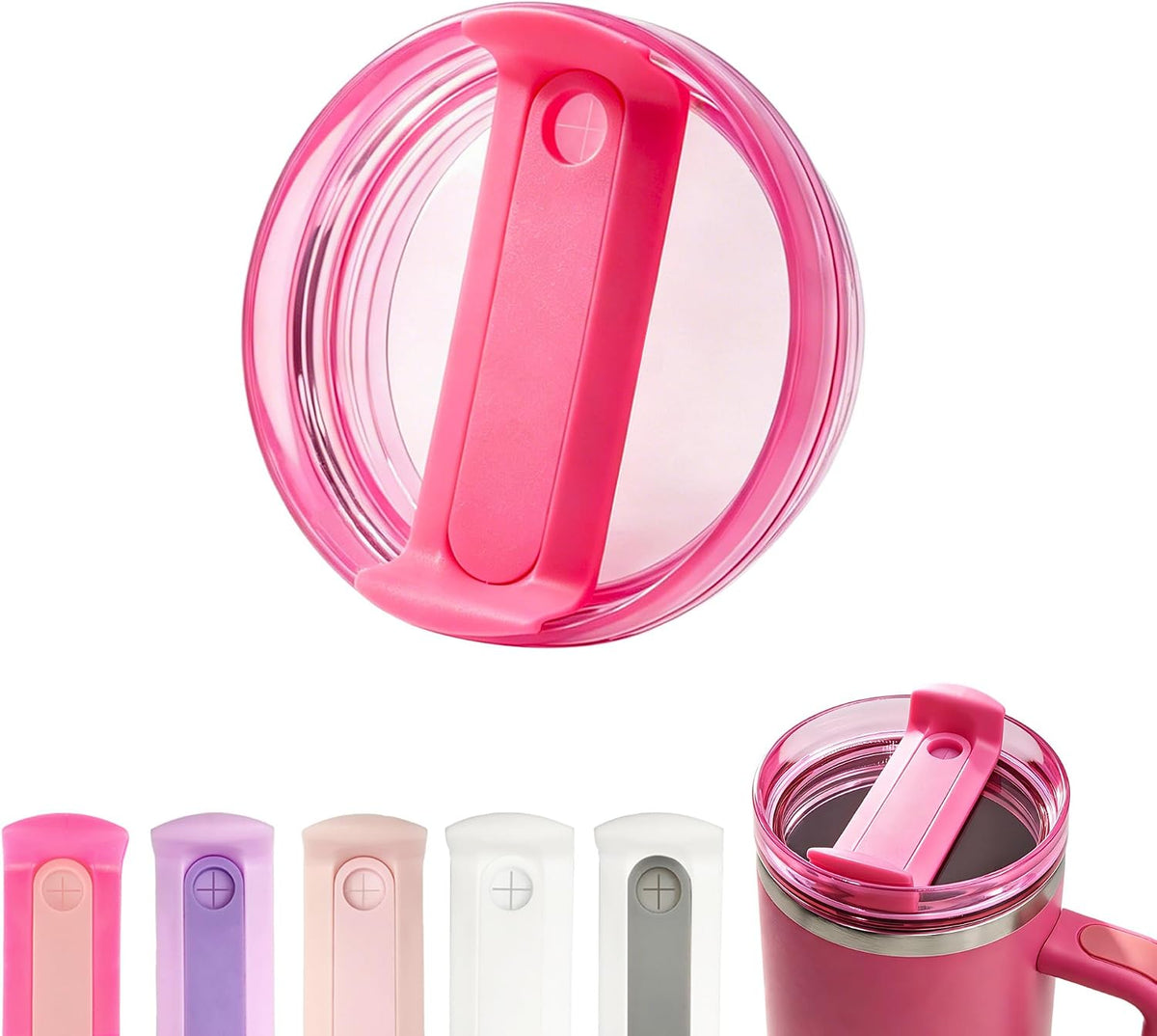 40 oz Tumbler Lid Replacement Compatible with Stanley Cup