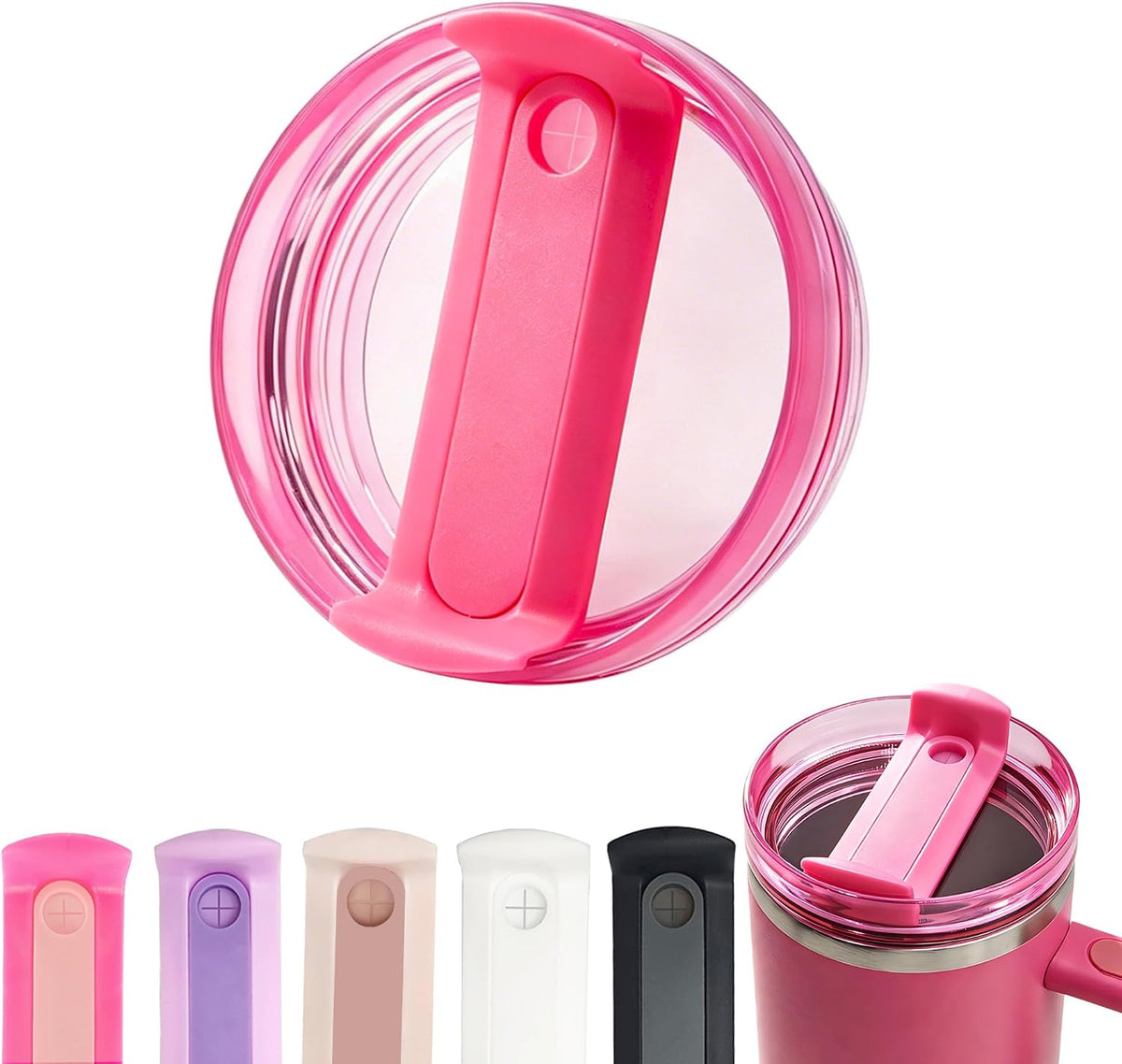 40 oz Tumbler Lid Replacement Compatible with Stanley Cup