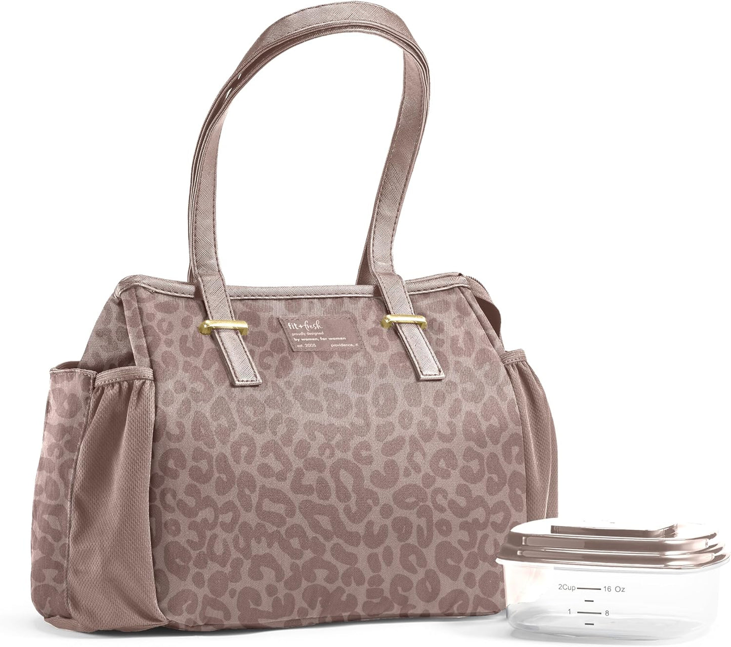 Copley Insulated Lunch Bag for Women w/Containers | Large Capacity Lunch Box for Women with Bottle Pockets, Meal Prep Lunch Tote For Nurses, Work Lunch Tote for Teachers