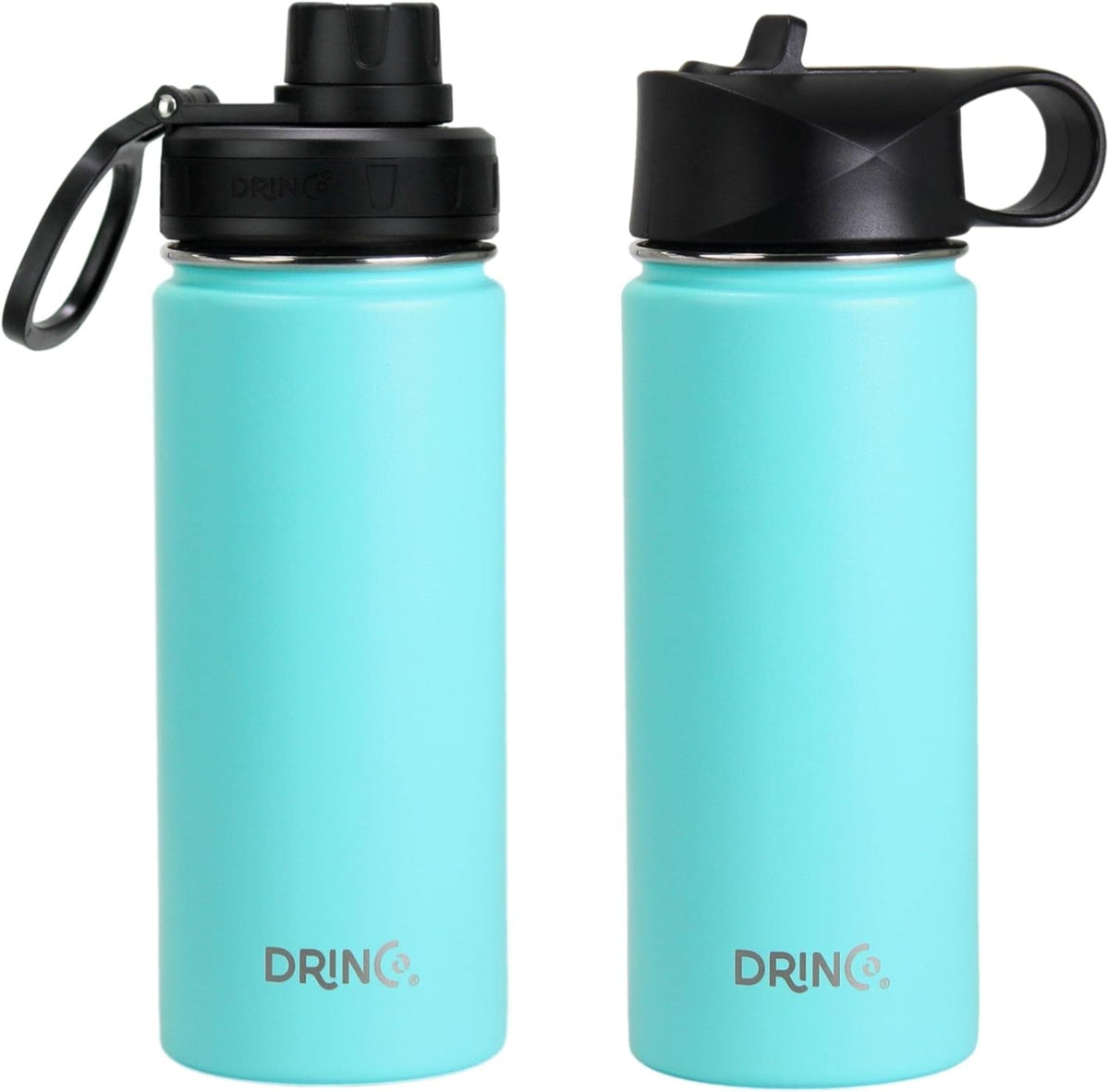 Stainless Steel Water Bottle Spout Lid Vacuum Insulated Double Wall Water Bottle Wide Mouth Leak Proof Keep Cold Sport Camping Hiking - Colors B