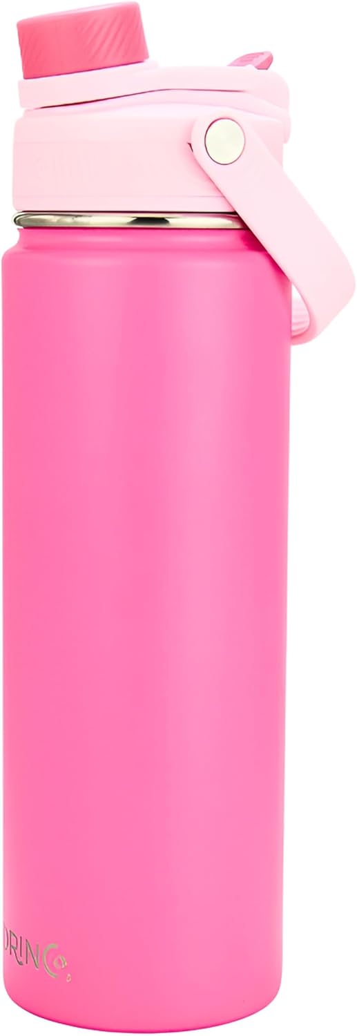 Stainless Steel Water Bottle Spout Lid Vacuum Insulated Double Wall Water Bottle Wide Mouth Leak Proof Keep Cold Sport Camping Hiking - Colors B