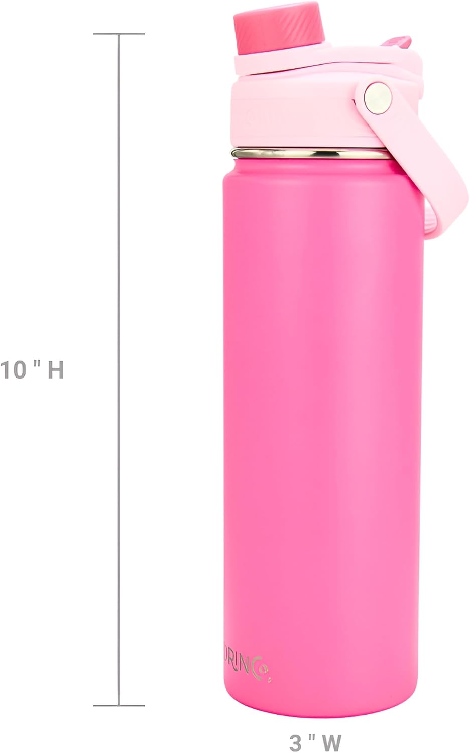 Stainless Steel Water Bottle Spout Lid Vacuum Insulated Double Wall Water Bottle Wide Mouth Leak Proof Keep Cold Sport Camping Hiking - Colors B