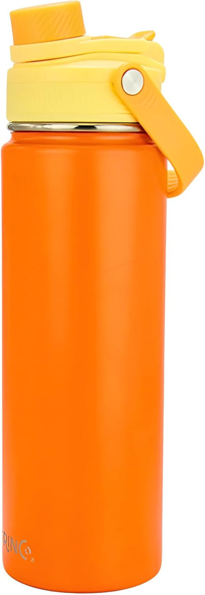 Stainless Steel Water Bottle Spout Lid Vacuum Insulated Double Wall Water Bottle Wide Mouth Leak Proof Keep Cold Sport Camping Hiking - Colors B