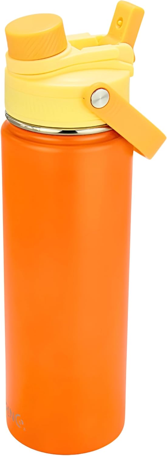 Stainless Steel Water Bottle Spout Lid Vacuum Insulated Double Wall Water Bottle Wide Mouth Leak Proof Keep Cold Sport Camping Hiking - Colors B