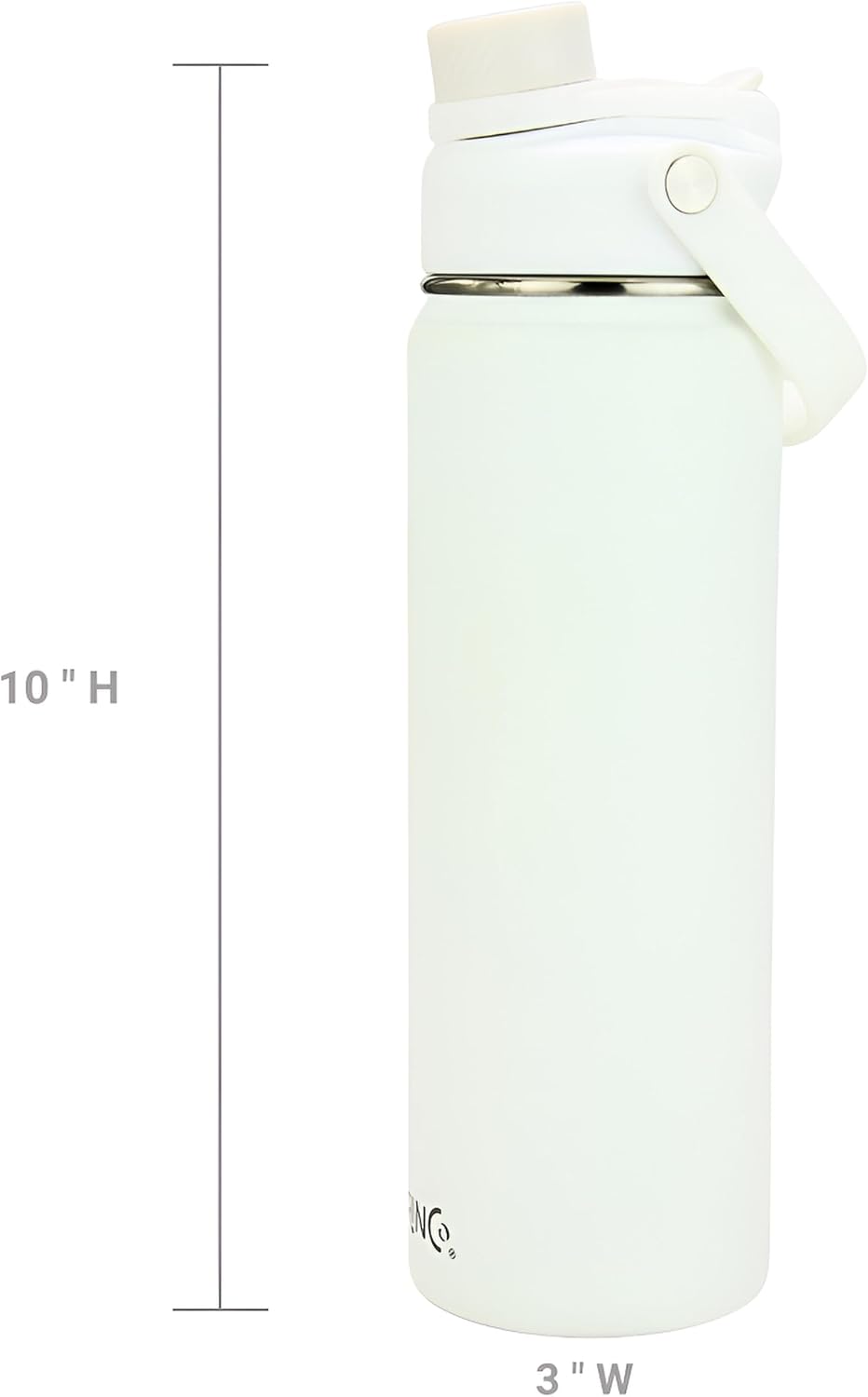 Stainless Steel Water Bottle Spout Lid Vacuum Insulated Double Wall Water Bottle Wide Mouth Leak Proof Keep Cold Sport Camping Hiking - Colors B
