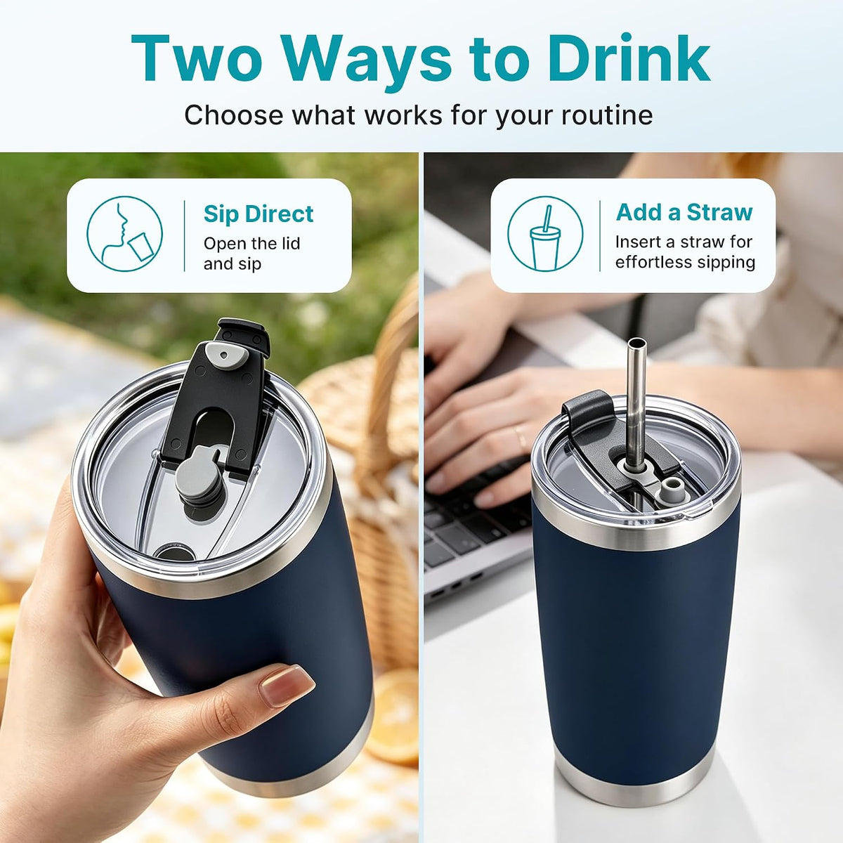 30oz Tumbler Lid for YETI 30oz Tumbler, 14oz Mug and 35oz Straw Mug