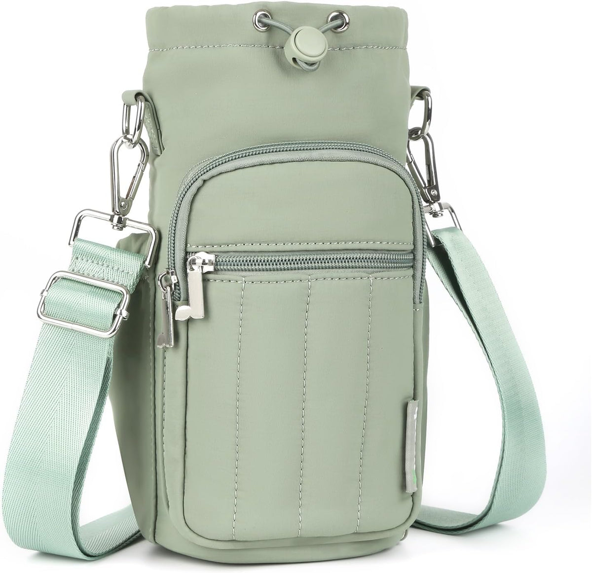 Water Bottle Holder Bag with Adjustable Strap