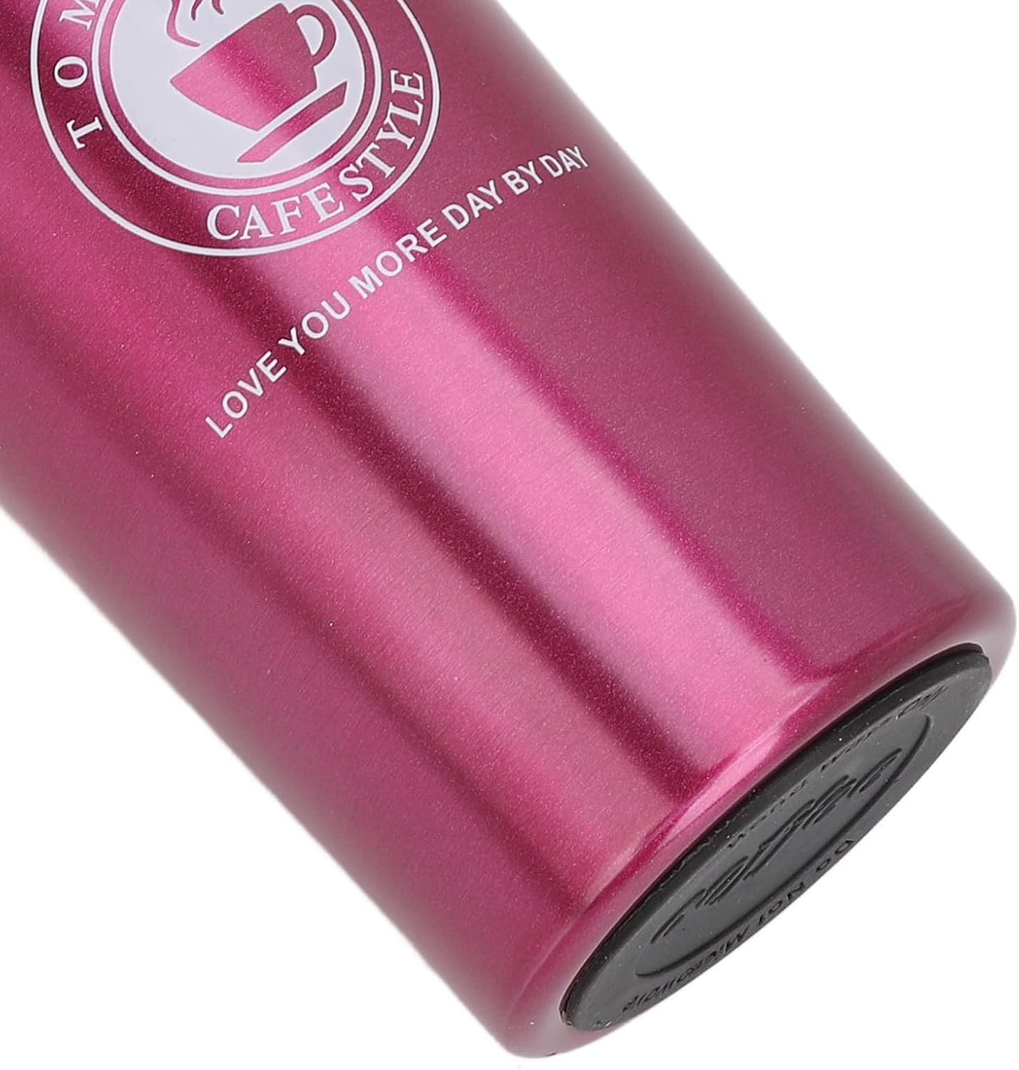 Insulated Coffee Cup Stainless Steel Vacuum Flask with Flip Lid for Travel Work Car Keeps Hot Leak Proof Portable (380ml)