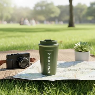 12 OZ Premium Stainless Steel Coffee Mug – Double-Wall Insulated Travel Cup with Lid – Leakproof, BPA-Free (Light Pink)