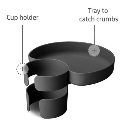 ® Carseat Tray, Grey