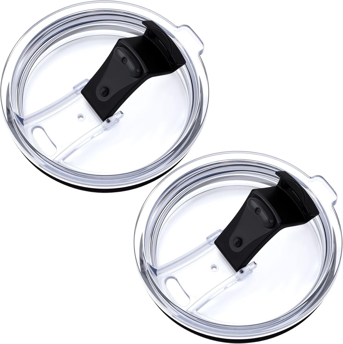 5 Pack Replacement Lids for 20 oz Tumbler, Black