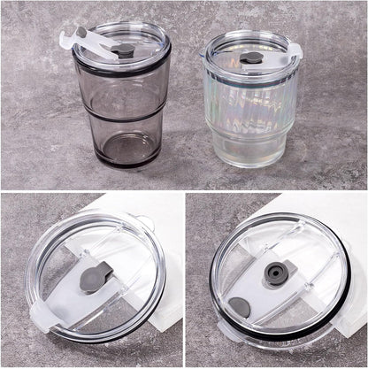 5 Pack Replacement Lids for 20 oz Tumbler, Black
