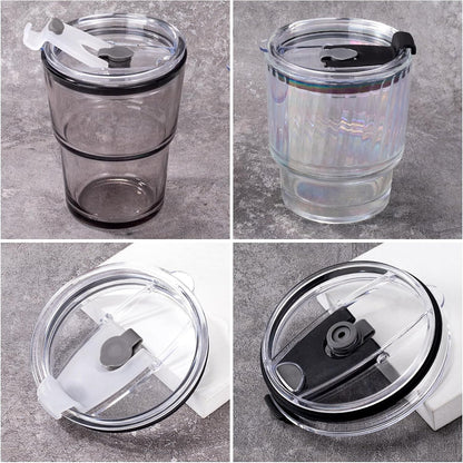 5 Pack Replacement Lids for 20 oz Tumbler, Black