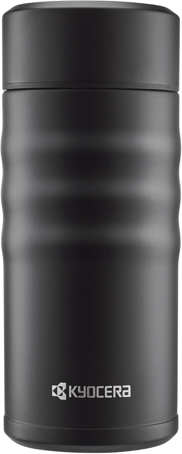 Twist Travel Mug – Slim Vacuum Insulated Ceramic-Lined Thermos | Twist Travel Mug: Slim, Vacuum Insulated Stainless Steel Thermos for Pure Flavor, Spill-Proof, 12oz & 17oz Options