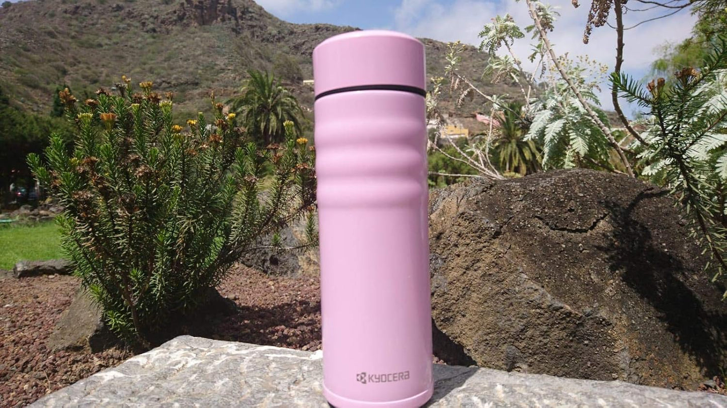 Twist Travel Mug – Slim Vacuum Insulated Ceramic-Lined Thermos | Twist Travel Mug: Slim, Vacuum Insulated Stainless Steel Thermos for Pure Flavor, Spill-Proof, 12oz & 17oz Options