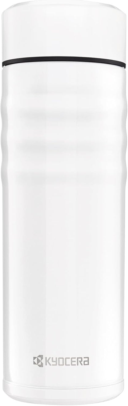 Twist Travel Mug – Slim Vacuum Insulated Ceramic-Lined Thermos | Twist Travel Mug: Slim, Vacuum Insulated Stainless Steel Thermos for Pure Flavor, Spill-Proof, 12oz & 17oz Options