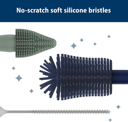 Silicone Cleaning Brush Set