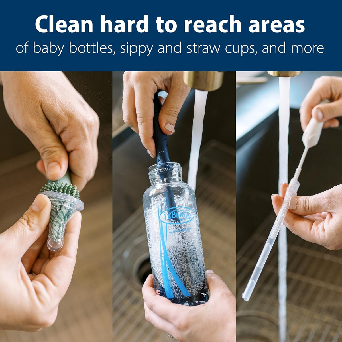 Silicone Cleaning Brush Set