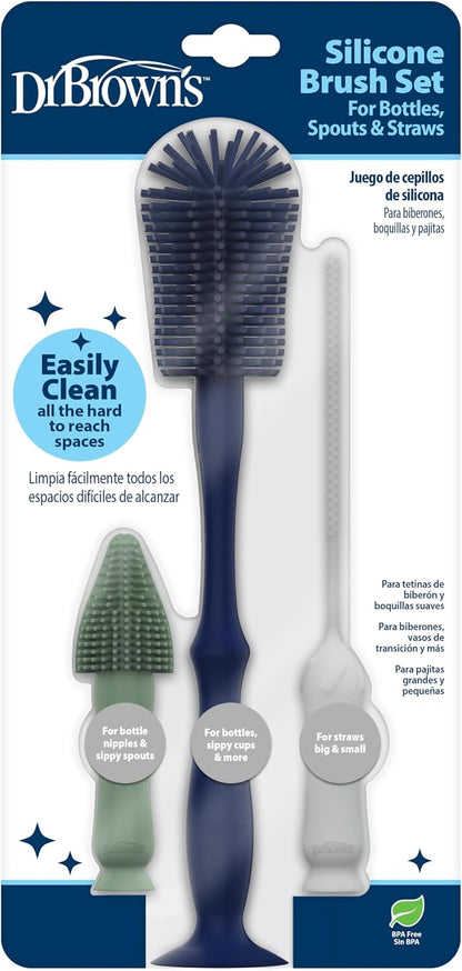 Silicone Cleaning Brush Set