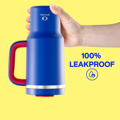 40 oz Tumbler with Handle and Straw: Stainless Steel Insulated Tumbler Keeps Cold for 24 Hours, Leakproof Travel Cup Fits in Cup Holder and BPA-Free, Cotton Candy