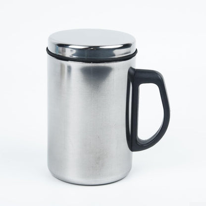 Vacuum Insulated Coffee Travel Mug Stainless Steel Thermal Cup With Wide Handle Secure Lid For Tea Hot Cold Beverages Indoor Outdoor Use 350Ml 500Ml(350ML)