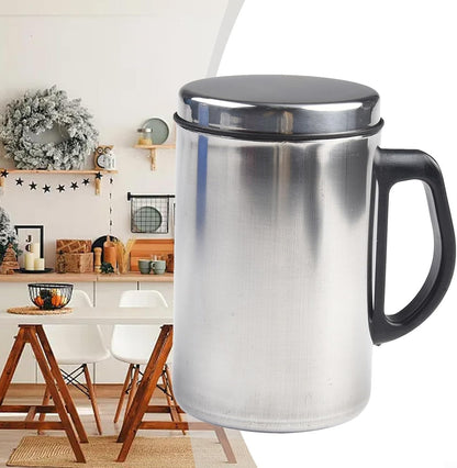 Vacuum Insulated Coffee Travel Mug Stainless Steel Thermal Cup With Wide Handle Secure Lid For Tea Hot Cold Beverages Indoor Outdoor Use 350Ml 500Ml(350ML)