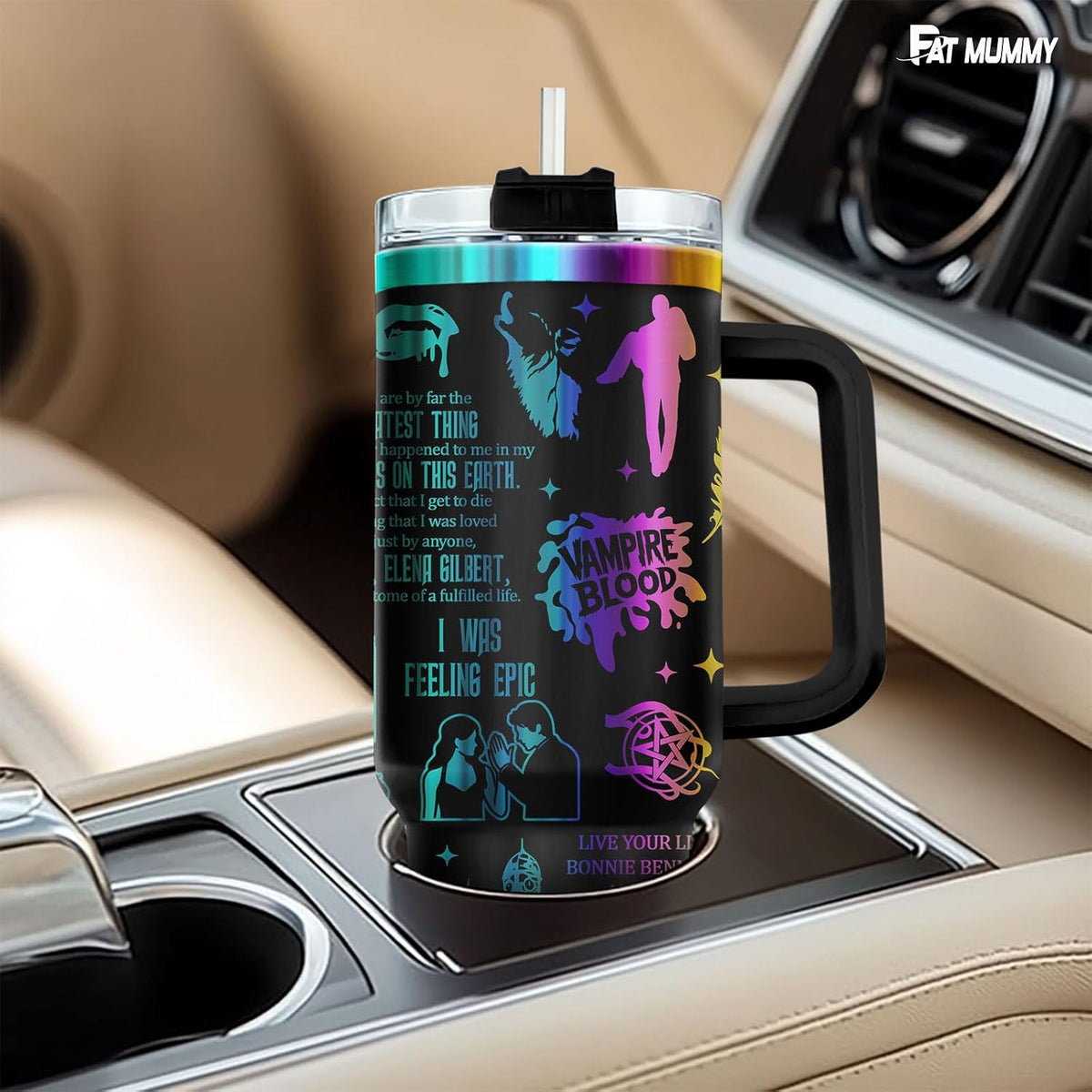 Funny Pickle 40oz Insulated Tumbler With Handle And Straw, Stainless Steel Travel Cup, Laser Pickle Lover Gift, I’m Kind Of A Big Dill Mothers day Gifts