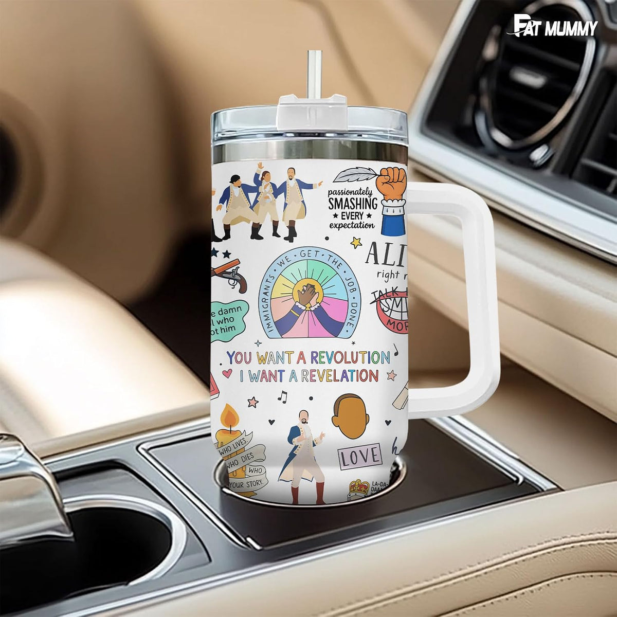 Funny Pickle 40oz Insulated Tumbler With Handle And Straw, Stainless Steel Travel Cup, Laser Pickle Lover Gift, I’m Kind Of A Big Dill Mothers day Gifts