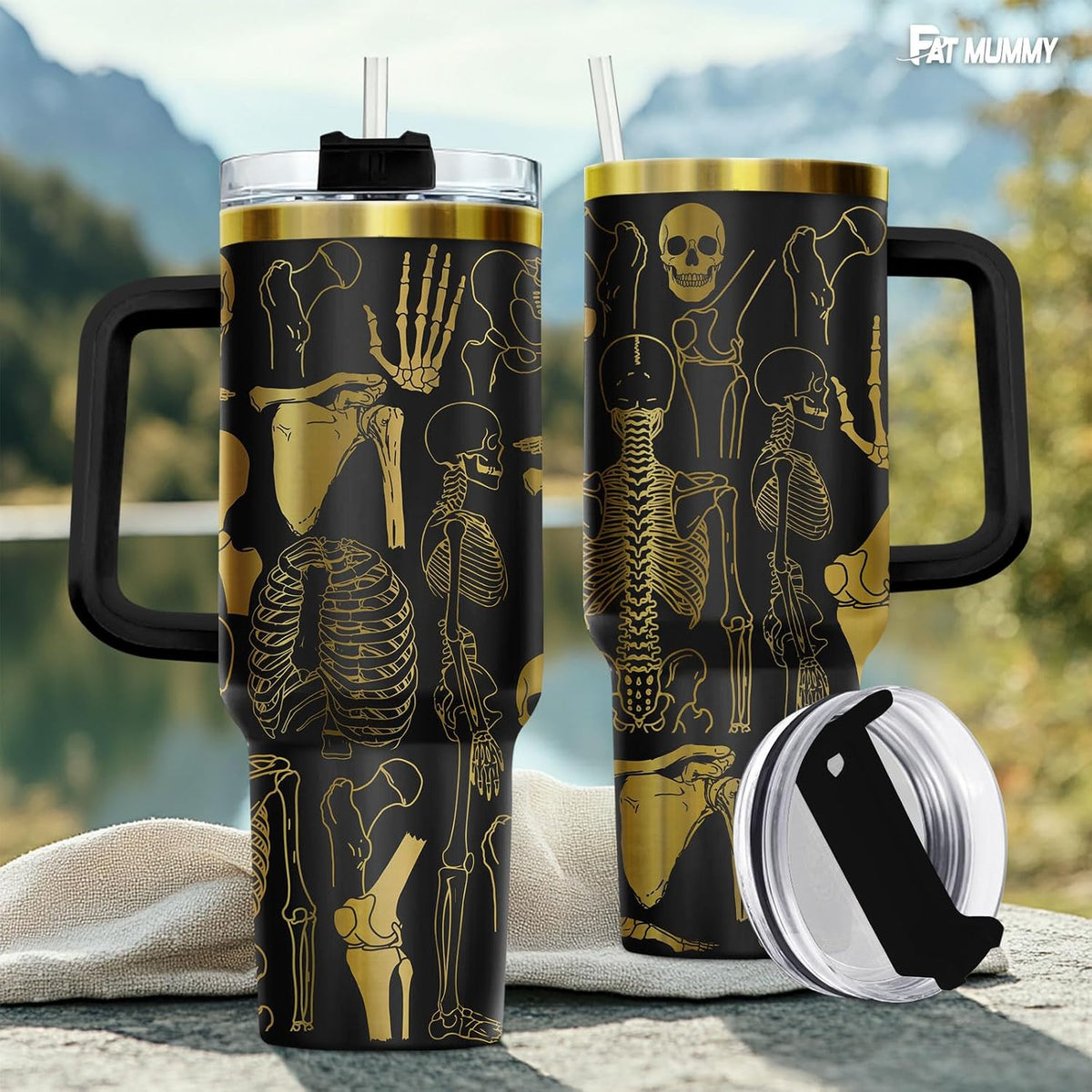 Funny Pickle 40oz Insulated Tumbler With Handle And Straw, Stainless Steel Travel Cup, Laser Pickle Lover Gift, I’m Kind Of A Big Dill Mothers day Gifts