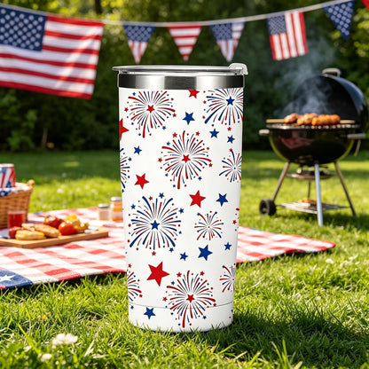 Dumpster Fire Tumbler - 20oz Stainless Steel coffee Mug Tumbler, Christmas Gifts for Women Friends Coworkers Employees, Funny Office Decor Desk Accessories Gifts for Coworkers, Everything Is Fine Mug