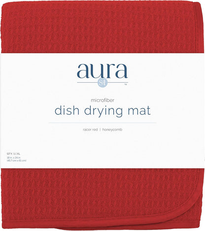 . Dish Drying Mat, 18" x 24", XL, Charcoal Grey