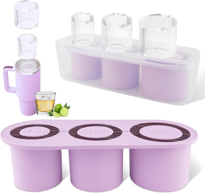Tumbler Ice Mold, Ice Cube Tray for 30 oz -40 oz Tumbler Cup