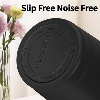 20oz Insulated Tumbler Cup Travel Coffee Mug with Lid Straw(Black,1) | 18/8 Stainless Steel Double Wall Vacuum Spill Proof Metal Insulated Tumbler with Daul Lid and Straw, Hot or Iced Coffee Cup