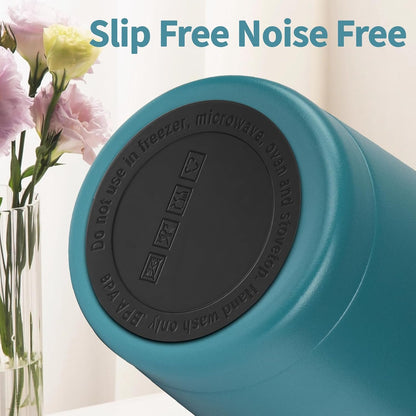 20oz Insulated Tumbler Cup Travel Coffee Mug with Lid Straw(Black,1) | 18/8 Stainless Steel Double Wall Vacuum Spill Proof Metal Insulated Tumbler with Daul Lid and Straw, Hot or Iced Coffee Cup