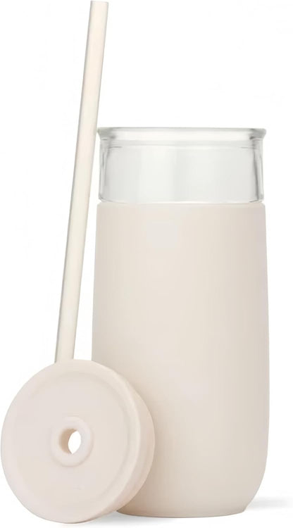16oz Vacuum Insulated Tumbler, Leakproof Travel Mug for Hot & Cold Drinks | Double-wall insulation locks temp. Leakproof lid, slim cup holder. For coffee, tea, water.