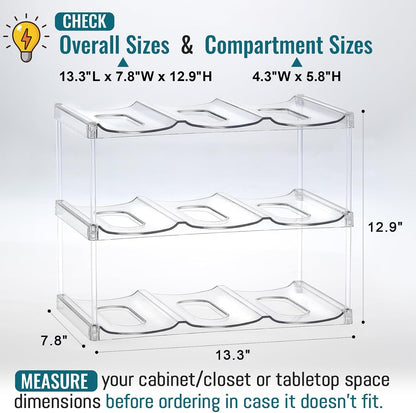 Premium Water Bottle Organizer for Stanley 40OZ & Various Bottles, Tumblers