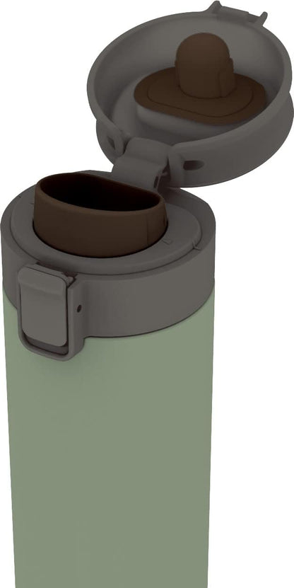 アスベル Asbel TLW350 Vacuum Insulated Tumbler, Easy to Clean, 11.8 fl oz (350 ml), Green