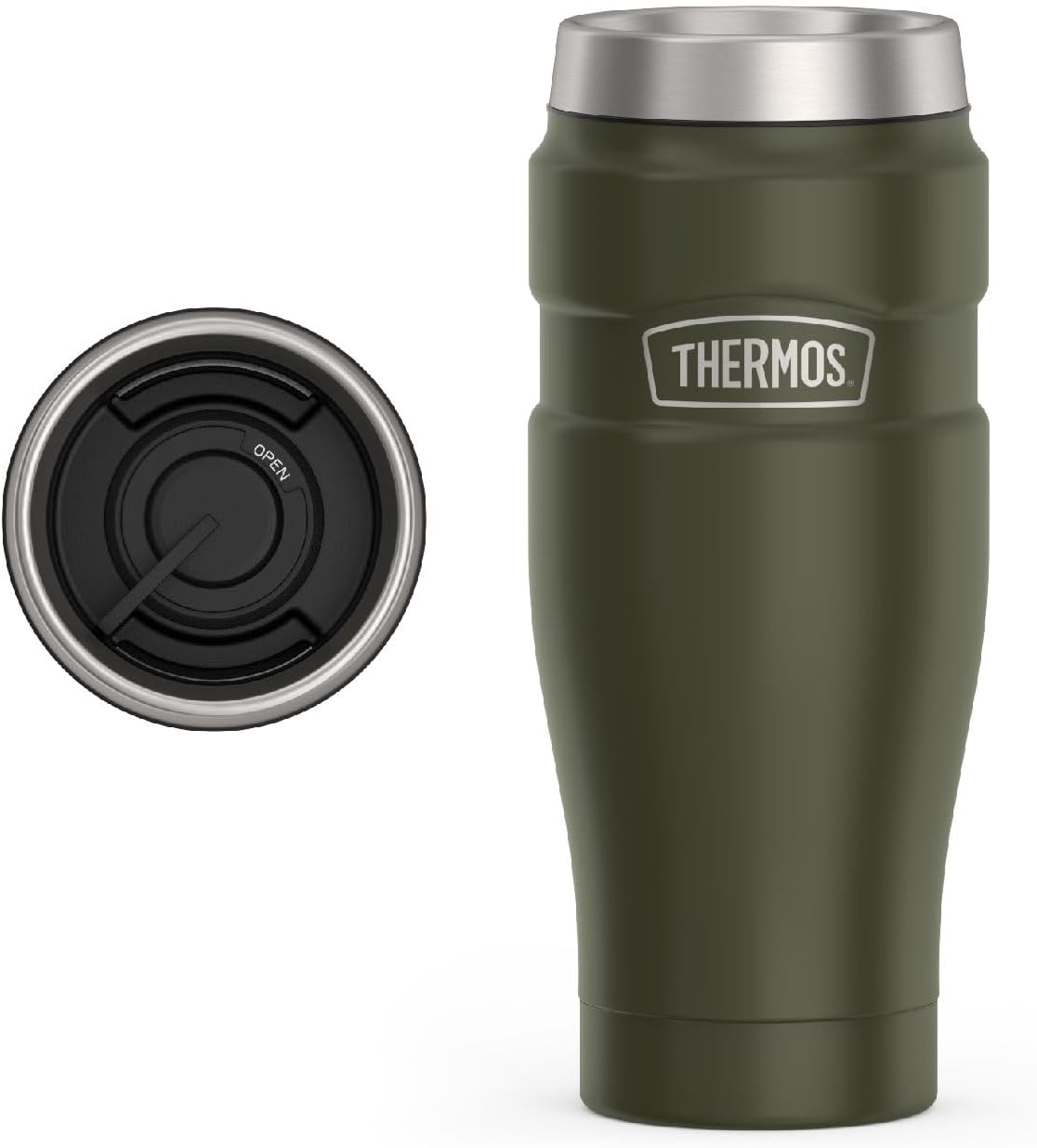 Stainless King Stainless Steel Tumbler, 16oz, Midnight Blue