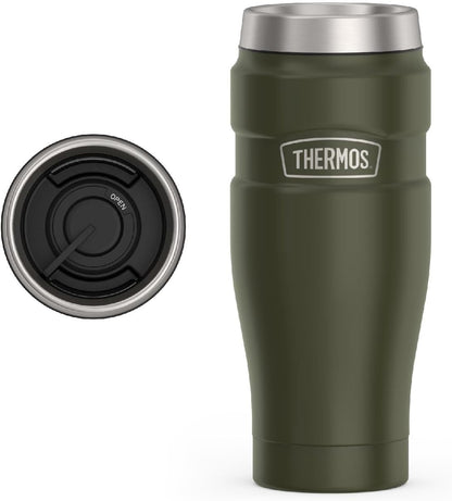 Stainless King Stainless Steel Tumbler, 16oz, Midnight Blue