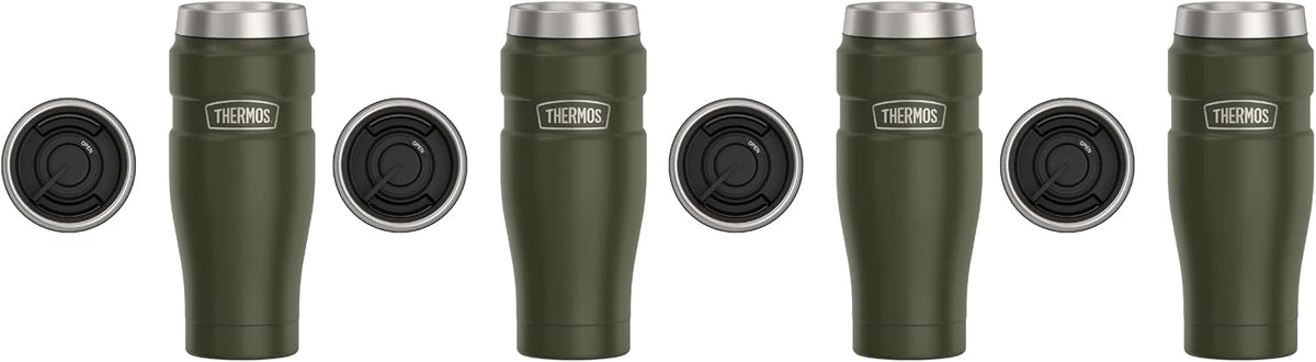 Stainless King Stainless Steel Tumbler, 16oz, Midnight Blue