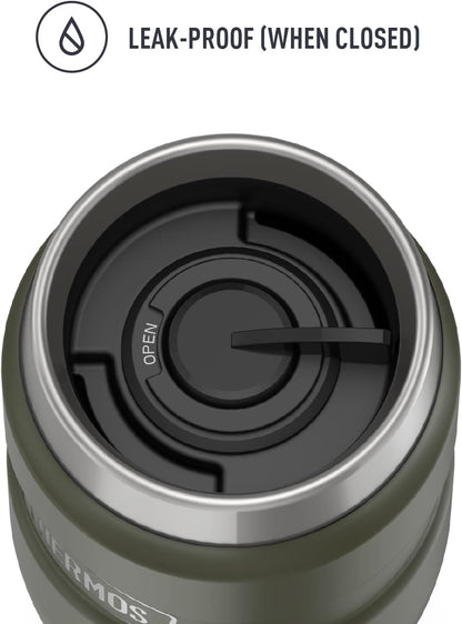 Stainless King Stainless Steel Tumbler, 16oz, Midnight Blue