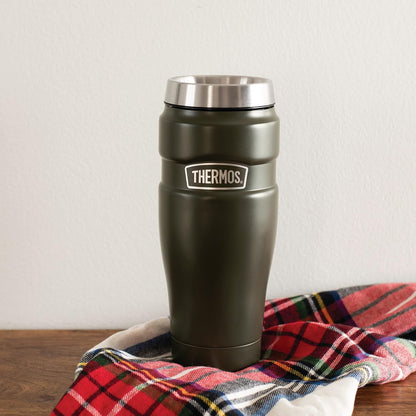 Stainless King Stainless Steel Tumbler, 16oz, Midnight Blue